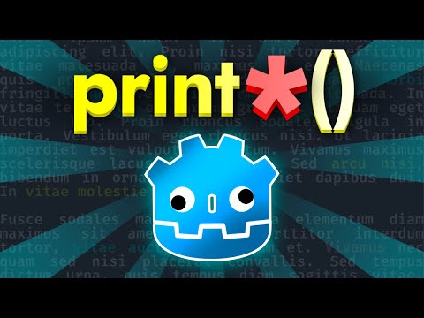 EVERY Godot print() function!