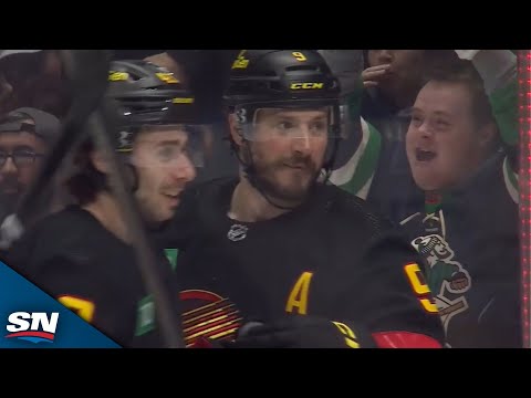 Conor Garland Stuns With Insane Set up For J.T. Miller Goal
