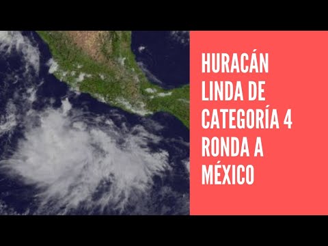 El huracán Linda se convierte en categoría 4 y se aleja de las costas mexicanas