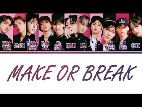 [Color Coded Lyrics] THE BOYZ (더보이즈) - Make or Break (Han/Rom/Eng)