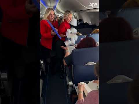 Bet that doesn't happen in first class... 😂 #afv #prank #funny