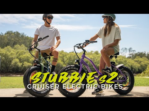 In Focus - Stubbie 2 Electric Bike Cruisers - The Ultimate Micro Cruiser for 2025 by Ampd Bros