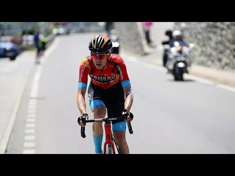 Gino Mäder & Magnus Sheffield Tour de Suisse crash