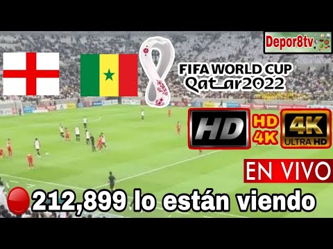 Inglaterra vs. Senegal en vivo, donde ver, a que hora juega Inglaterra vs. Senegal Mundial 2022