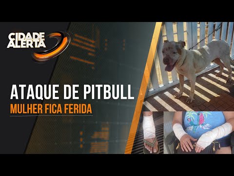 MULHER FICA GRAVEMENTE FERIDA APÓS DEFENDER A FILHA DE ATAQUE DE PITBULL EM GUAXUPÉ