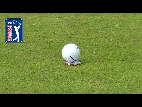 Golf 🏑What are the odds?! Zalatoris' ball stops on Fitzpatrick's ball marker