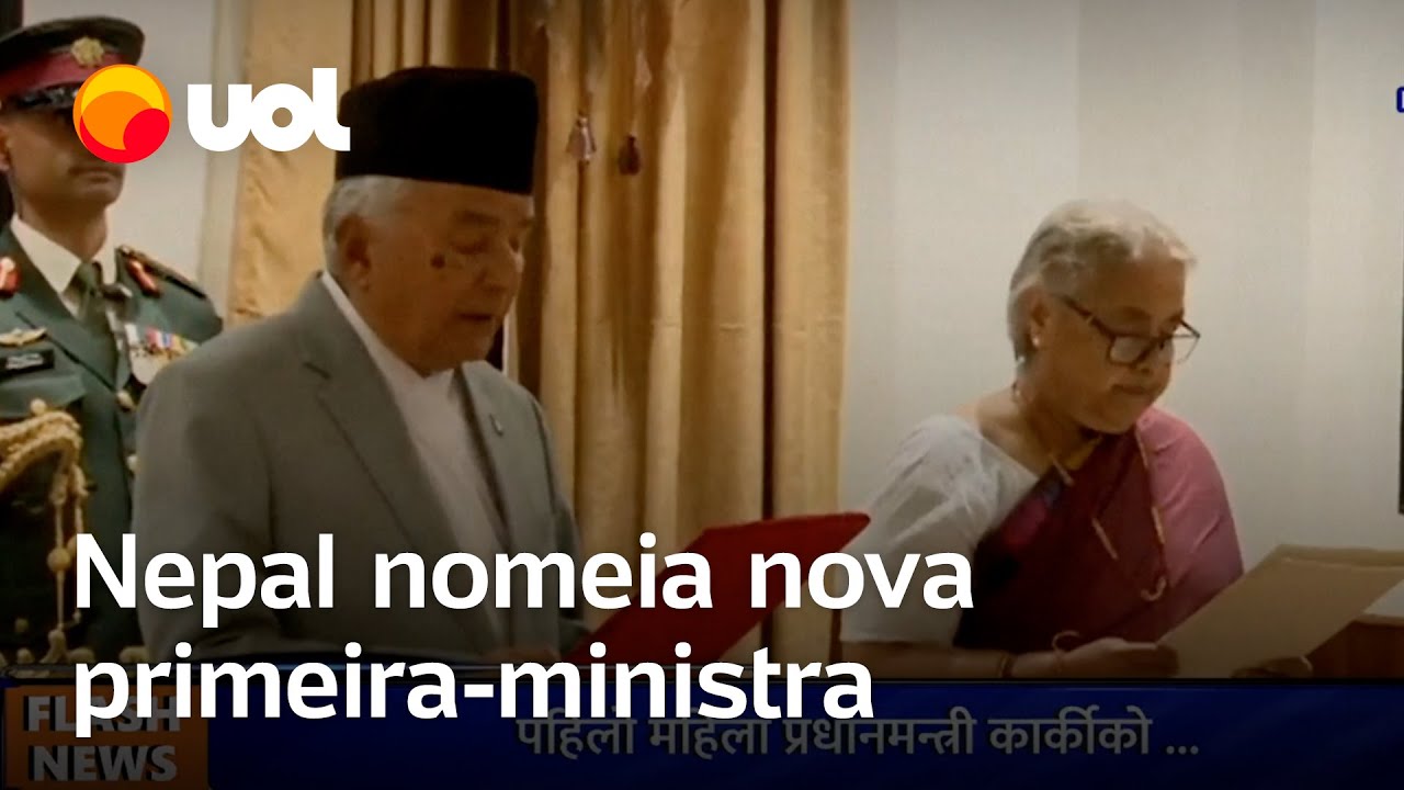 Nepal nomeia nova primeira ministra após violentos protestos Karki foi presidente da Suprema Corte