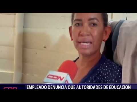 Empleado denuncia que autoridades de educación en Cotuí se niegan a recibir su licencia médica