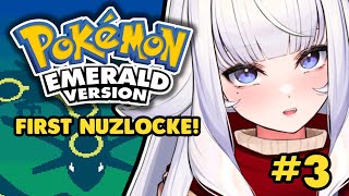 Hardmode unlocked... | Vtuber’s 1st Nuzlocke Challenge! | 【Pokémon Eme