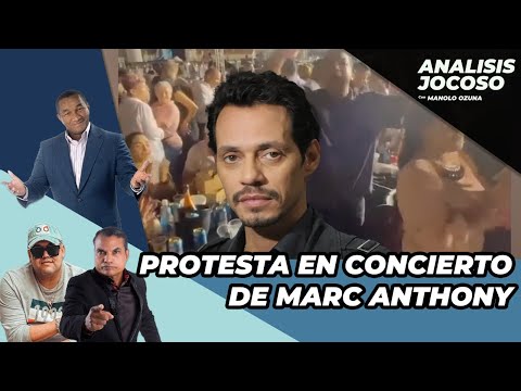 ANALISIS JOCOSO - SE ARMA REBU EN CONCIERTO DE MARC ANTHONY