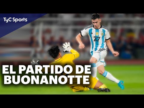 EL GRAN PARTIDO DE FACUNDO BUONANOTTE  SCALONI ME DIJO QUE LO DISFRUTE