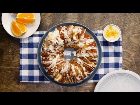 Ultimate Glazed Orange Pull-Apart Bread ? Tasty Recipes