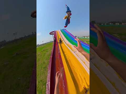 Bela ciao playground parkour waterslides fighting pov