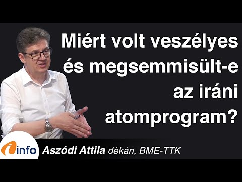 Miért volt veszélyes és megsemmisült-e az iráni atomprogram? Aszódi Attila, Inforádió, Aréna