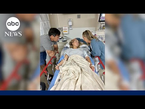 'Swimming for my life': Shark attack victim reflects