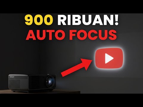 900 RIBUAN: Smart Proyektor Android 13 Auto Focus!