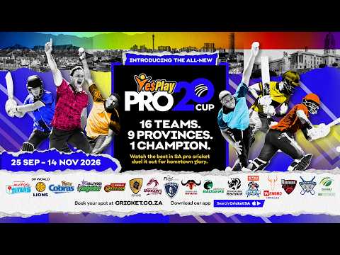 Mpumalanga Rhinos vs Titans - YesPlay Pro20 Cup