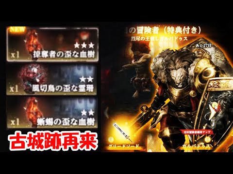 【WIZダフネ】烈尽の王殺しガルバドゥス最終ガチャ！9月に古城跡を期待！新しい遺物を飲んでみた！ビックスライム討伐完了！【Wizardry Variants Daphne】#ウィズダフネ
