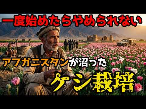 生きるため?なぜアフガニスタンではケシ栽培が止まらないのか?