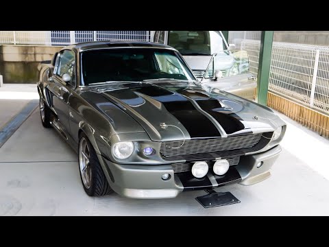 驚愕の燃費リッター2キロ…ヤフオクで買った1968年のエレノア。7000ccV8コブラ427エンジン搭載！超希少キャロルシェルビー直筆サイン！500馬力フォードマスタングGT500劇中車仕様。