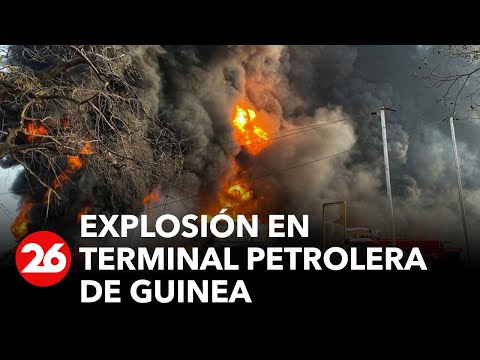 Explosión en terminal petrolera de Guinea