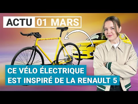 Ce vélo électrique est inspiré de la Nouvelle Renault 5 E-Tech