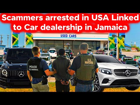Jamaican Scammers Arrested in USA Linked to Car Dealership in Jamaica