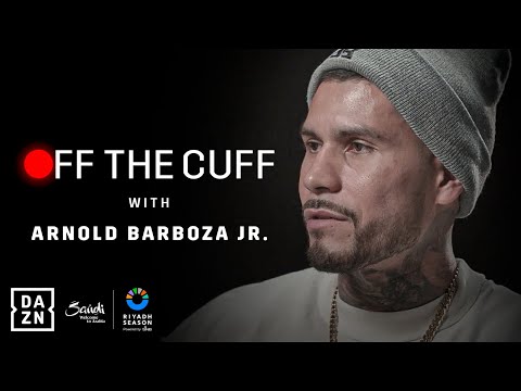 “Everybody’s going to be talking about me” – Off The Cuff With Arnold Barboza Jr.