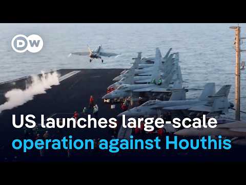 Trump orders strikes on Iran-backed Houthis in Yemen | DW News