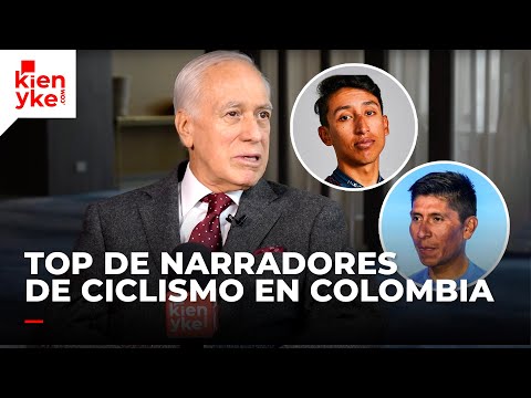 ¿Quiénes son los mejores narradores de ciclismo en Colombia?