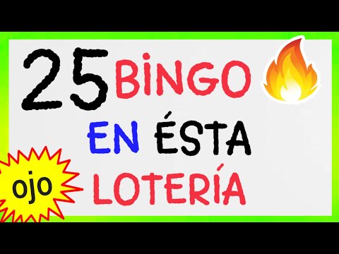 Loteria REAL para HOY (( 25 )) BINGO HOY/ SORTEOS de LOTERÍAS / UN SÓLO NÚMERO HOY/ NÚMEROS FUERTES