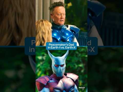 Peacemaker's Dad in Earth-1 vs. Earth-X