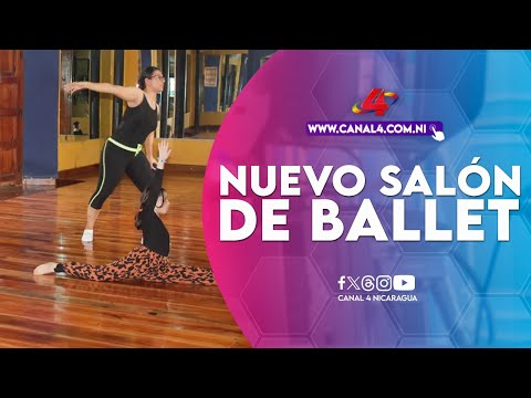 Nuevo salón de ballet en la Escuela de Bellas Artes Mariana Sansón Argüello