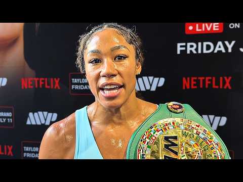 Alycia Baumgardner on Claressa Shields SHOWDOWN?! Reveals KEY for Canelo vs Crawford