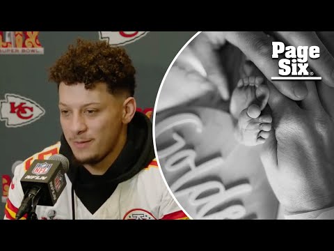 Patrick Mahomes confirms daughter Golden, 3 weeks, will attend Super Bowl 2025