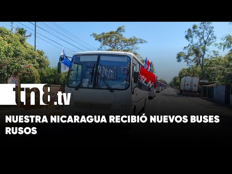 Nicaragua cuenta con 150 nuevos buses TUC