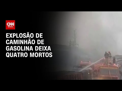 Explosão de caminhão de gasolina deixa quatro mortos | CNN NOVO DIA