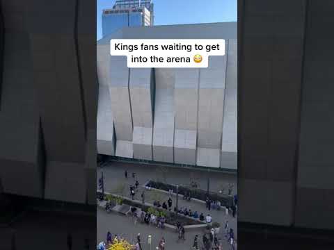 The dedication of Kings fans waiting on their first playoff game in 17 years video clip