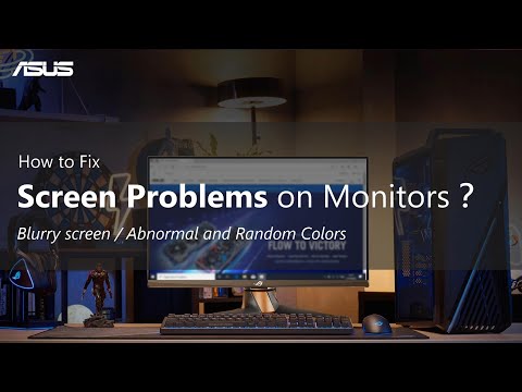 How to Fix Screen Problems on Monitors   | ASUS SUPPORT