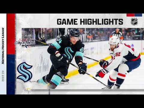 Capitals @ Kraken 12/1 | NHL Highlights 2022