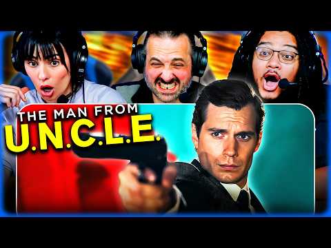 THE MAN FROM U.N.C.L.E. REACTION – THIS SPY MOVIE HAS TOO MUCH SWAG  - REVIEW - FIRST TIME WATCHING