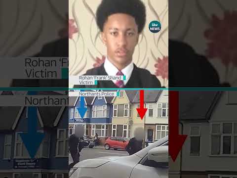 Teen murderer arrested at gunpoint as he hid in an attic  #itvnews #news #crime #northampton
