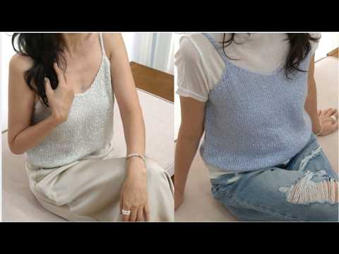 💖 초보도 뚝딱! 대바늘 뷔스티에(최종편)