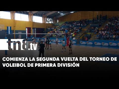 Inició la segunda vuelta del torneo de voleibol de primera división - Nicaragua