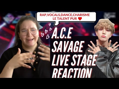 Vidéo A.C.E - SAVAGE LIVE STAGE  REACTION FRENCH   jpp je les adore