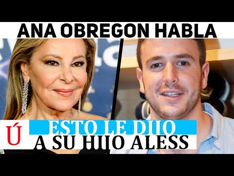 El mensaje de Ana Obregón a su hijo Alex Lequio en Las Campanadas 2020 antes de dar las uvas en RTVE