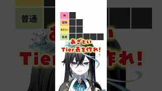 あざといTier表を作れ！【#ミリプロ】