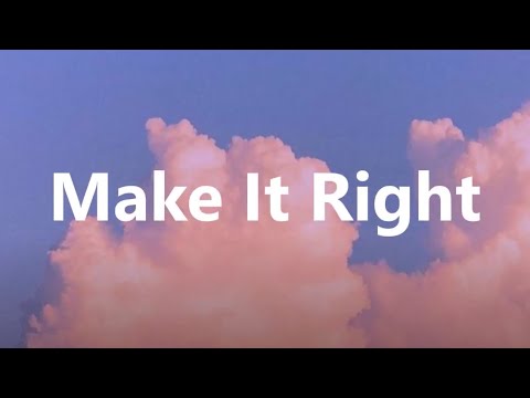BTS  -  ' Make It Right ' (feat. Lauv) (easy lyrics/pronunciacion)