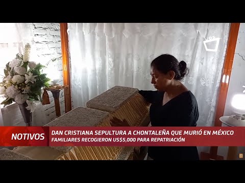 Cuerpo de joven chontaleña que murió en México es repatriado