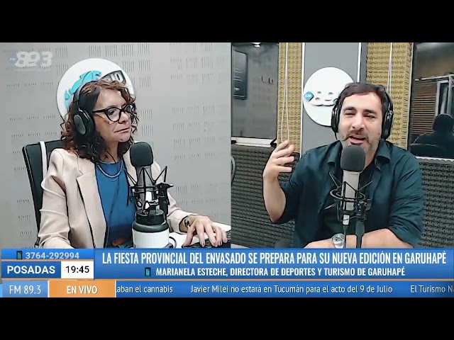 Marianela Esteche, Directora de Deportes y Turismo de Garuhapé